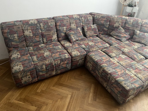 Hans Hopfer Kastell Canapé Modulaire Wiener Werkstätten