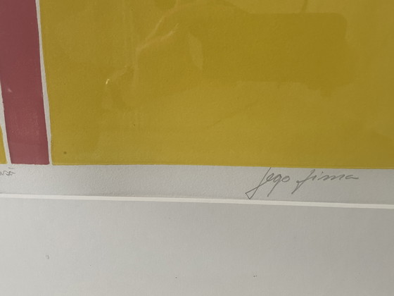 Image 1 of Zeefdruk Lego Lima | Expressionistisch