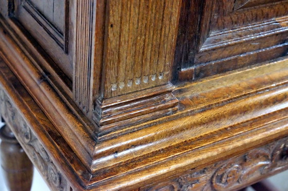 Image 1 of raro gabinete de monedas holandés del siglo XVII