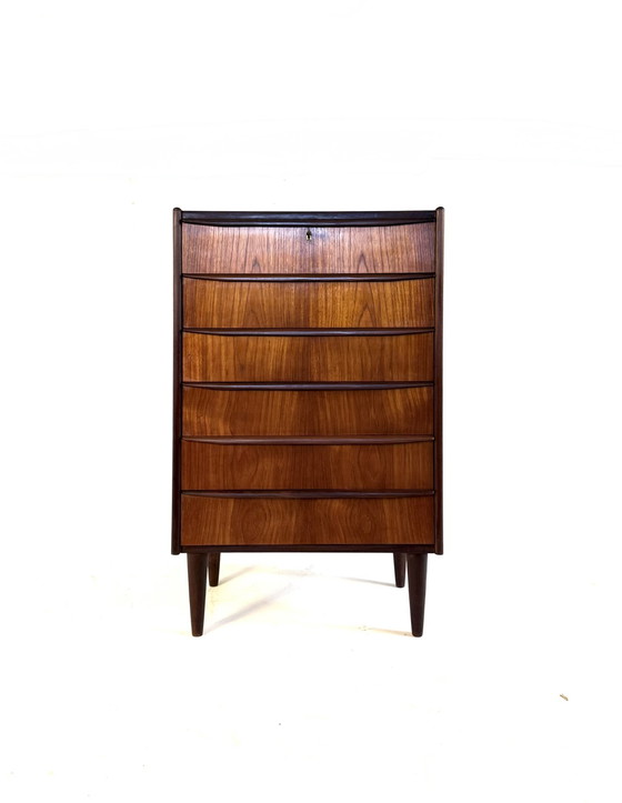 Image 1 of Vintage XL Danish chest of drawers '60