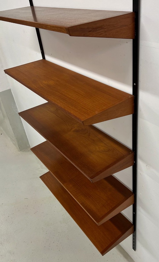 Image 1 of Teakholzregale von Kai Kristiansen für Feldballes, 1960er Jahre