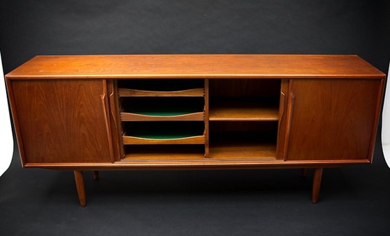 Image 1 of Credenza in teak di Axel Christiansen Odder per Aco Møbler, Danimarca, anni '60