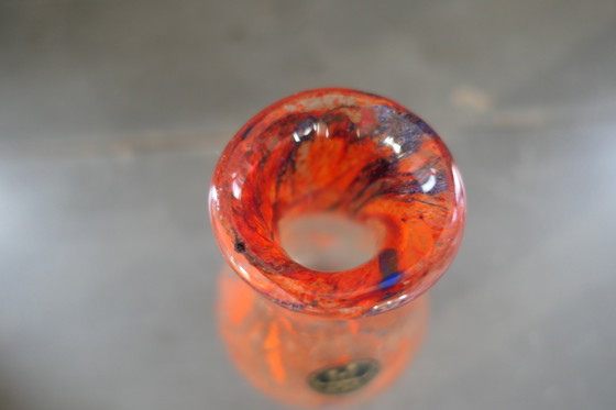 Image 1 of Vintage Lofot Design Handmade Norway Heavy Vase