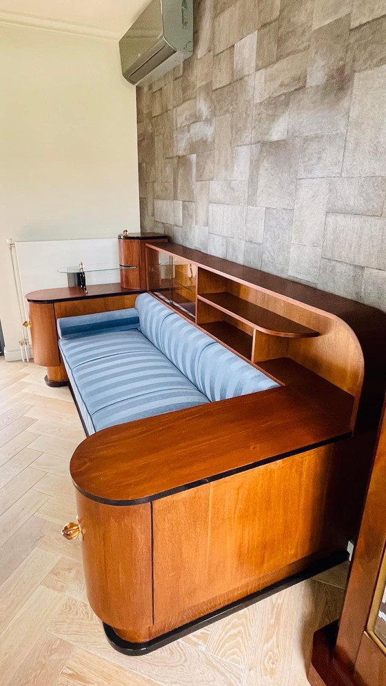 Image 1 of Art Déco de Coene Fréres Cosy Corner ca 1930