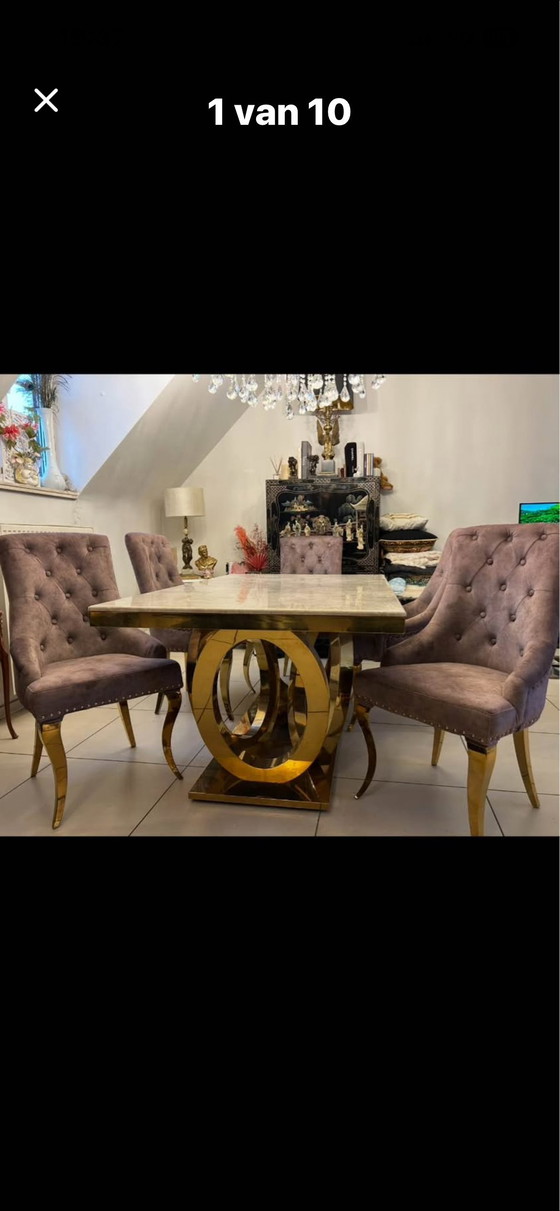 Image 1 of Neuer Esstisch + 6 neue Stühle