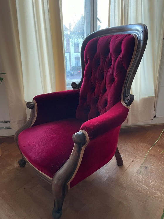 Image 1 of English Voltaire, late Victorian circa 1880