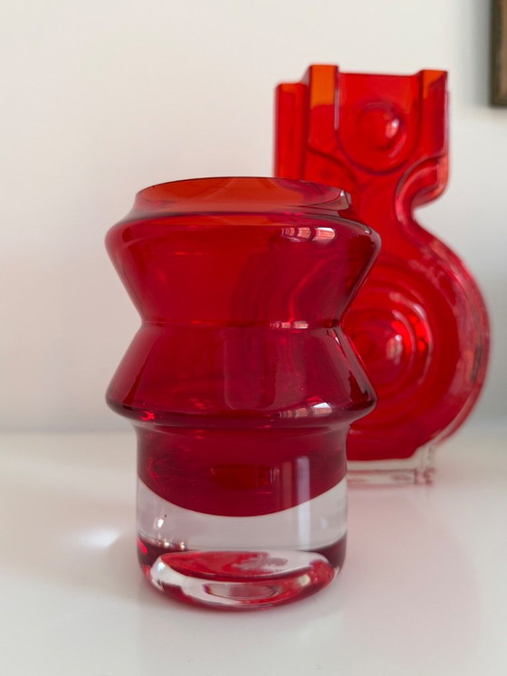 Tuulikki Vase By Tamara Aladin For Riihimäen Mid Century Design – Riihimäen Lasi, Glass (photo 4 of 5)