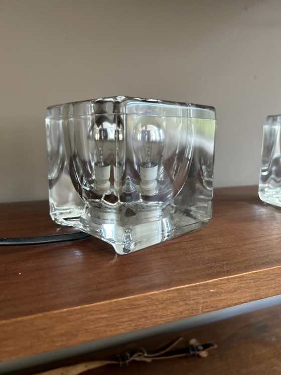Ice Cube Lights Level Putzler Set of 2 – Peill & Putzler, Table lamps, Glass (photo 11 of 14)