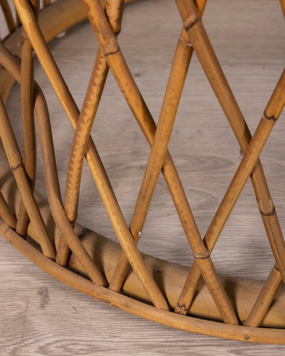 Vintage 1970s Italian Design Bamboo Coffee Table – Side tables (photo 8 of 9)