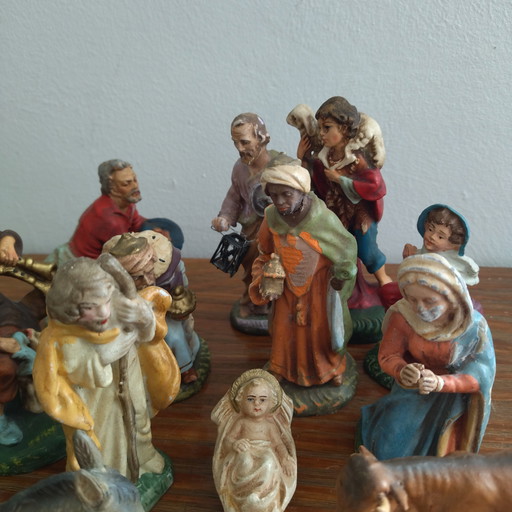 Christmas crib santons