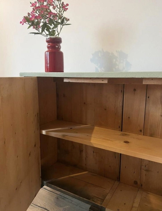 Image 1 of Unique Vintage Hall Cabinet – Handmade with Character