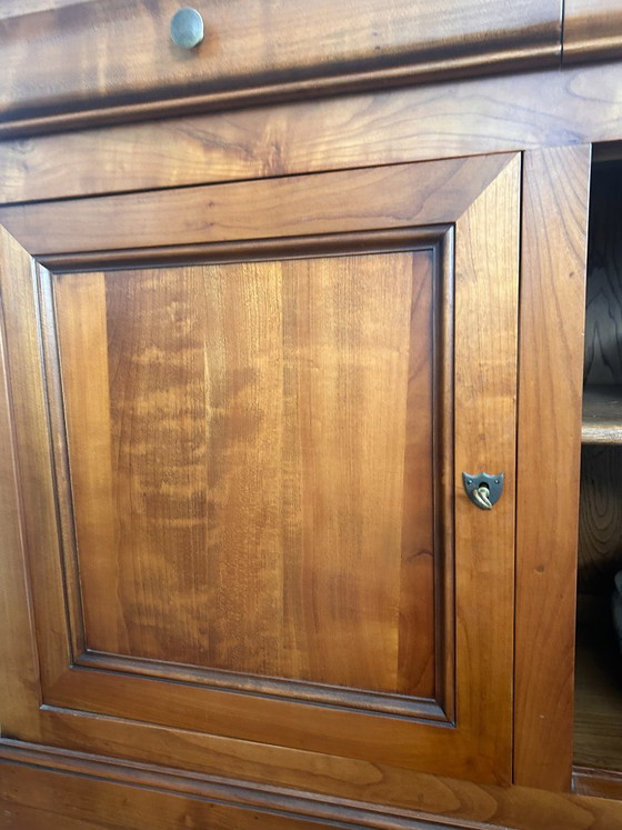 Buffet / Bahut français en bois de cerisier massif – Vaisseliers, Wood (photo 7 of 15)