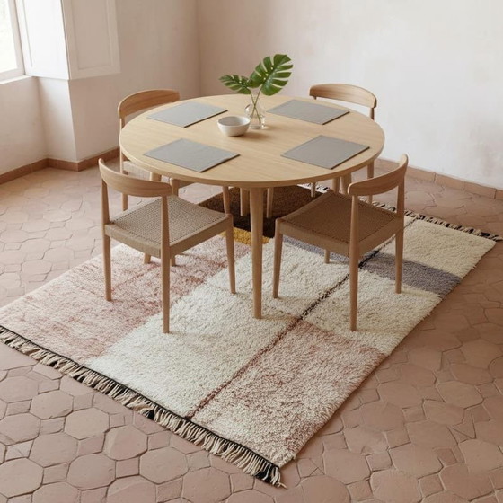 Alfombra bereber Beni Ourain hecha a mano, 2,5 x 1,5 m – Ahrend, Wool (photo 3 of 7)