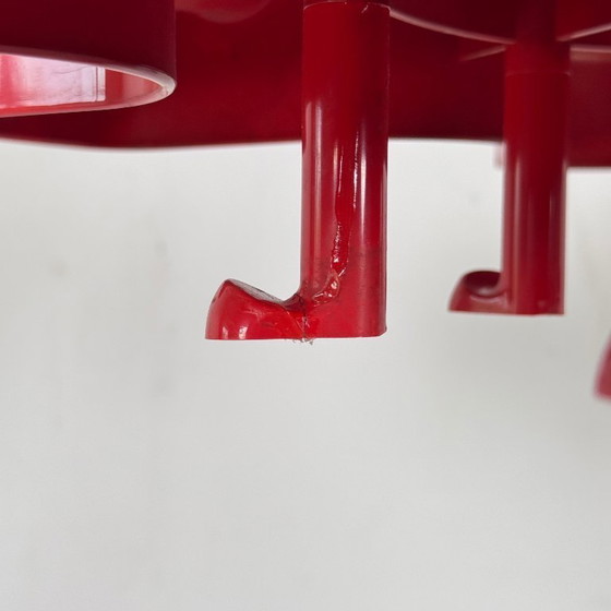 Image 1 of Perchero rojo de Roberto Lucchi & Paolo Orlandini para Velca Legnano, Milan, años 70