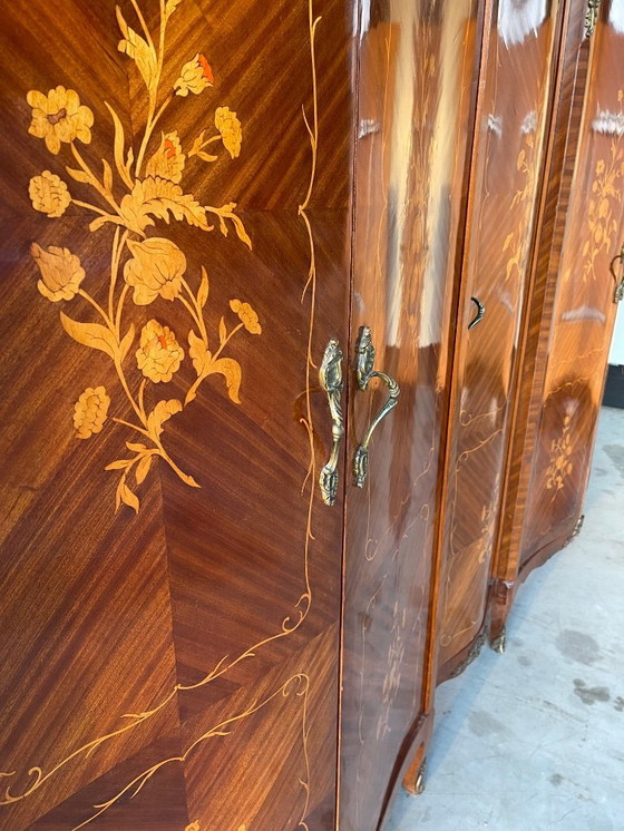 Image 1 of Armadio intarsiato anni '50