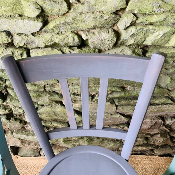 Image 1 of Set aus vier ungleichen Bistrostühlen