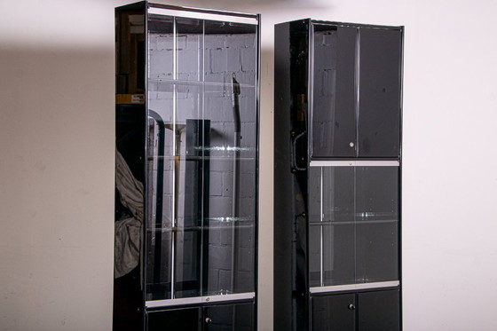 Image 1 of Set di librerie Olinto disegnate da Kazuhide Takahama per B&B Italia circa. 1980