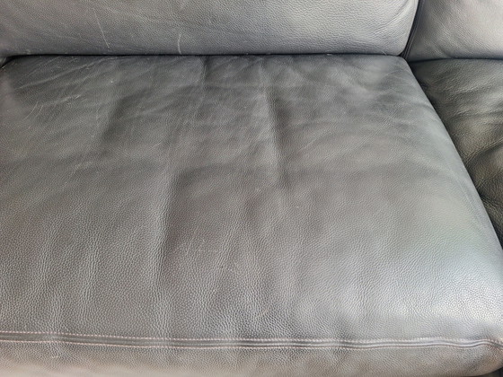 Artaova Black Leather Sofa with Corner and Chaise Longue – Artanova, Modular sofas (photo 13 of 15)