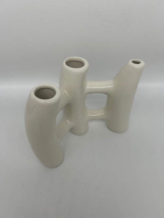 Image 1 of brutalistische keramische vaas