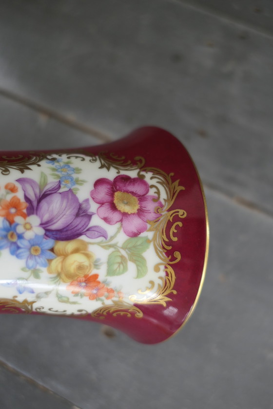 Image 1 of Vintage Vaas Bavière Schumann Arzberg Vieux Meissen