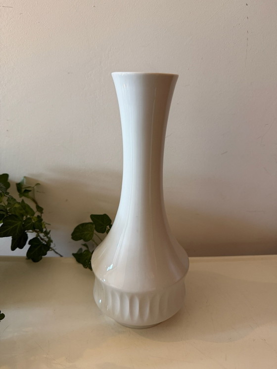 Vaso in porcellana Hutschenreuther, Vasi, Bianco (foto 5 di 6)