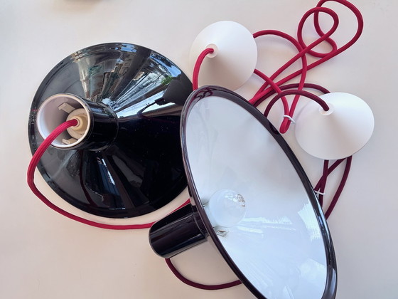 Image 1 of Lampada a sospensione in vetro Michael Bang P&amp;T di Holmegaard