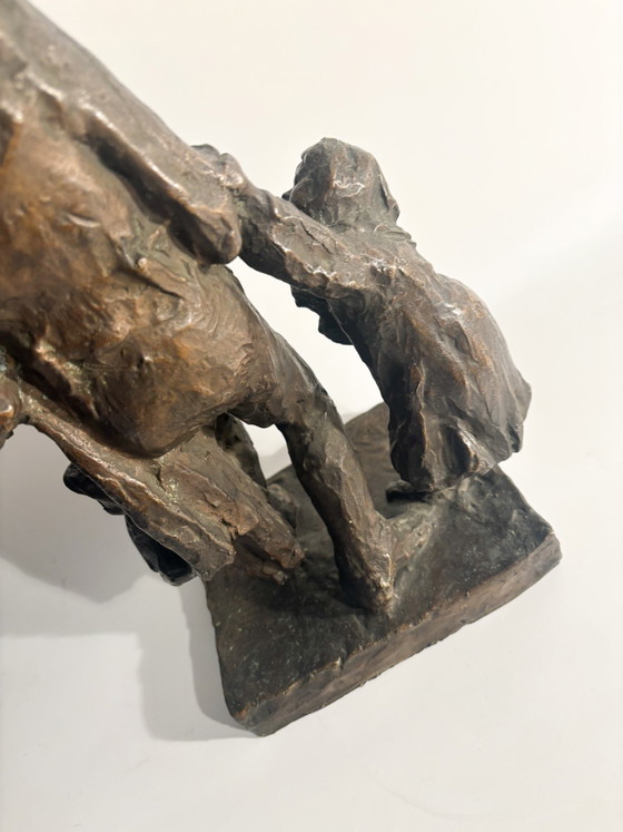 Bronze Sculpture of Two Figures 'I Capricci' by Edmondo Furlan, 1960s (photo 11 of 14)