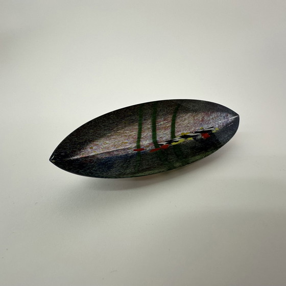 Image 1 of Bertil Vallien for Kosta Boda glass boat sculpture Limited edition Voyage