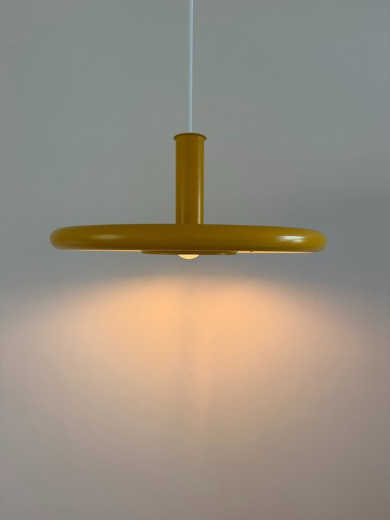 Vintage Fog & Morup Optima L - Hans Due - Danish design lamp – Fog & Mørup, Pendant lamps, Metal (photo 2 of 10)