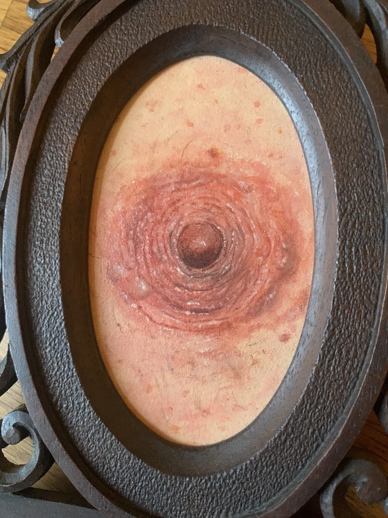 Image 1 of Opera unica di Azenor (AZ) – cornice barocca, illusione di rilievo