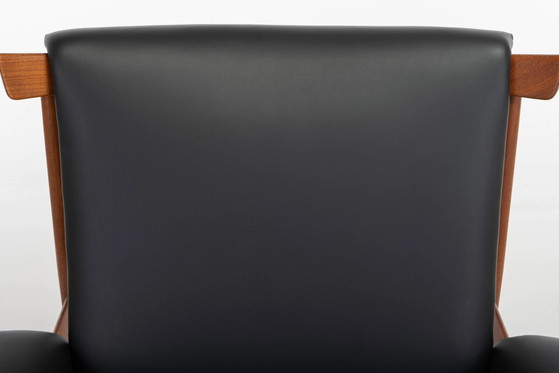 Bwana Lounge Chair and ottoman by Finn Juhl for France & Son, Denmark, 1960s – Armchairs, Leather, Design (photo 11 of 19)