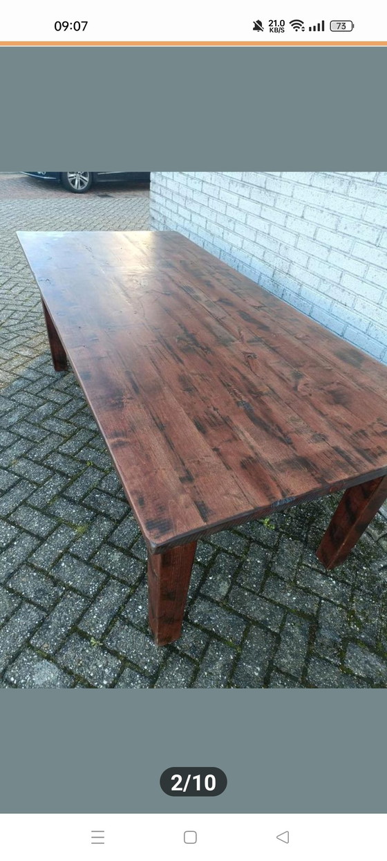 Image 1 of Teak dining table