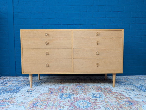 Image 1 of Vintage Oak Chest of Drawers, Borge Mogensen, Danish Design From the 1960s