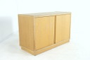 Eiken compact sideboard kast dressoir 'Finne' vintage