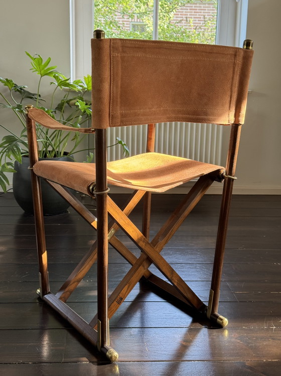 3x Mogens Koch MK. 16 Folding Chair – Wood, Brass (photo 5 of 6)