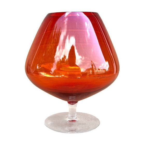 Image 1 of Large cup vase HSG Ząbkowice designed by Ludwik Fiedorowicz Poland 1970s