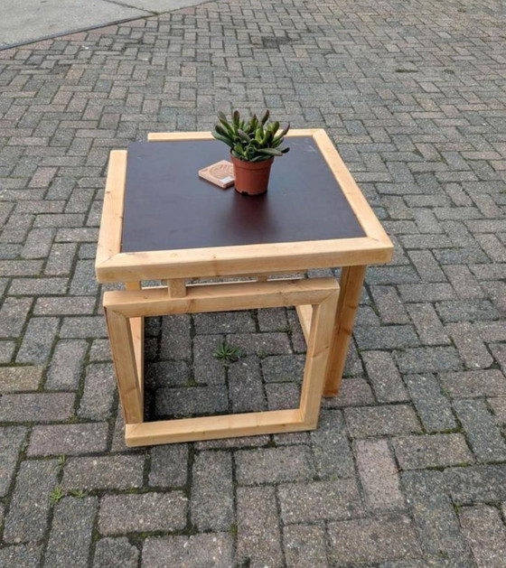 Image 1 of Escher stijl tafel