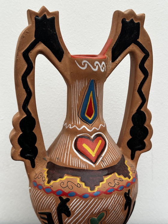 Image 1 of Vase, zugeschrieben der Werkstatt von Lorenzo Loi – 1960er Jahre