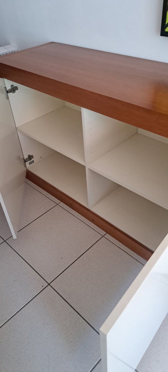 Image 1 of Pastoe dressoir L160 Jubileum - kersenhout met wit