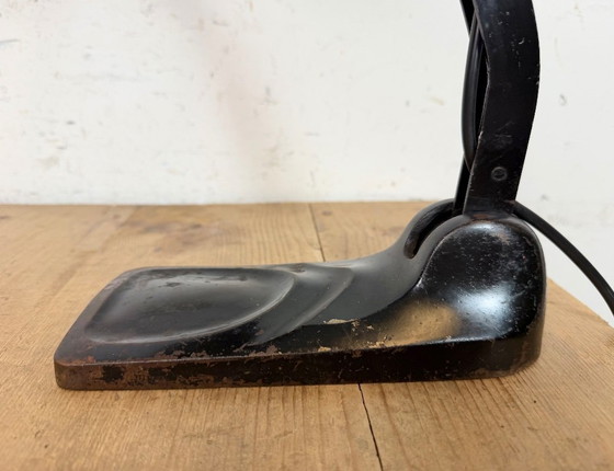Image 1 of Vintage Duitse zwarte banklamp, jaren 1930