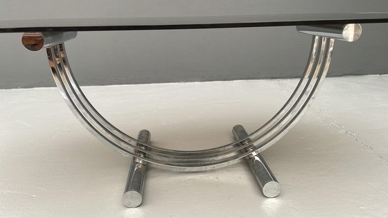 Image 1 of Table Hollywood Regency par Renato Zevi pour Banci Firenze, Italie, années 1970
