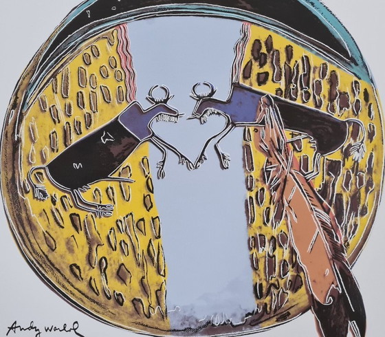 Image 1 of After Andy Warhol, Plains Indian, 1980s, Lithograph