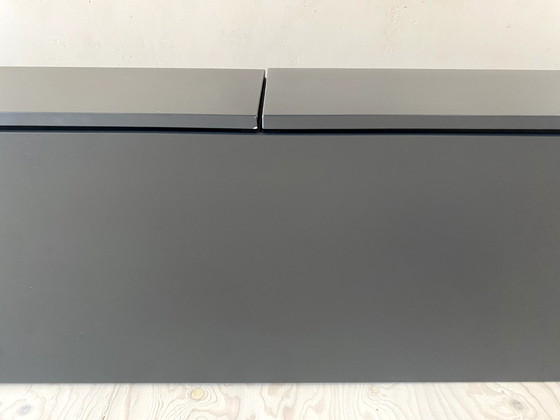 Image 1 of Italian LEMA Wall Cabinet in the Color Anthracite