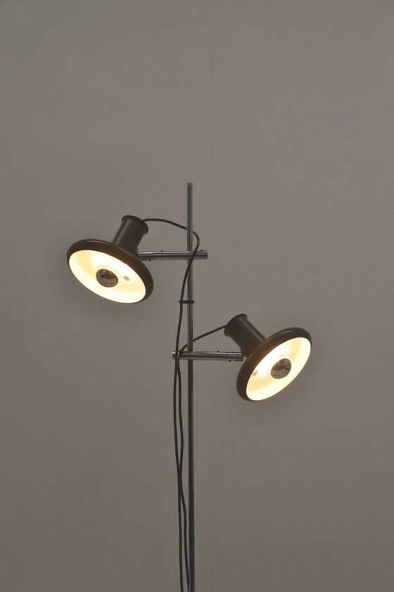 Image 1 of Danish Floor Lamp 'Optima 4' Designed by Hans Due for Fog & Mørup, 1972