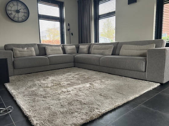 Image 1 of Luxurious fabric corner sofa