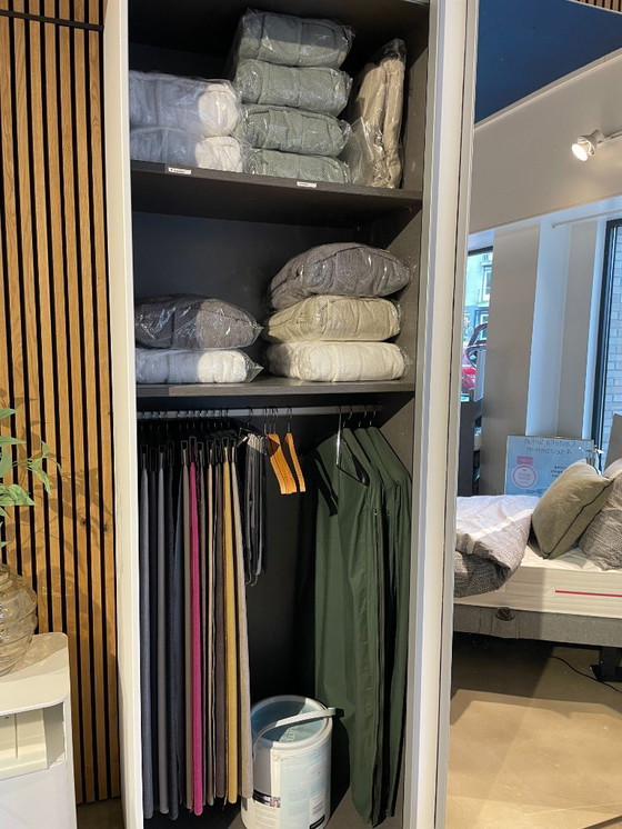 Image 1 of Armario Nolte con puertas correderas de 240 x 240 cm y puerta con espejo