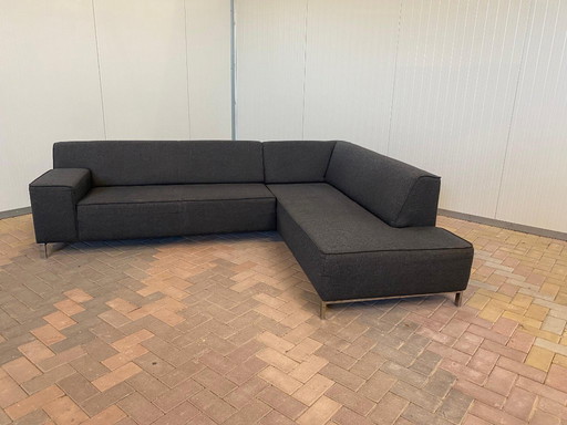 Montel Canapé d'angle gris foncé