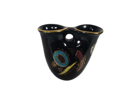 Image 1 of Flora Ceramics - Nova decor - Lot (3) - high gloss - Gouda - 1954