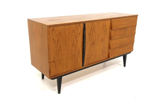 Scandinavian teak sideboard, Bräntorps, Sweden, 1950