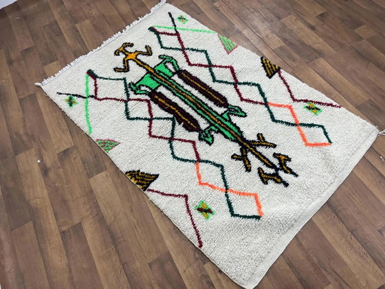 Tappeto tradizionale fatto a mano 250cm x 150cm Marocchino – Tappeti, Wool (photo 2 of 10)